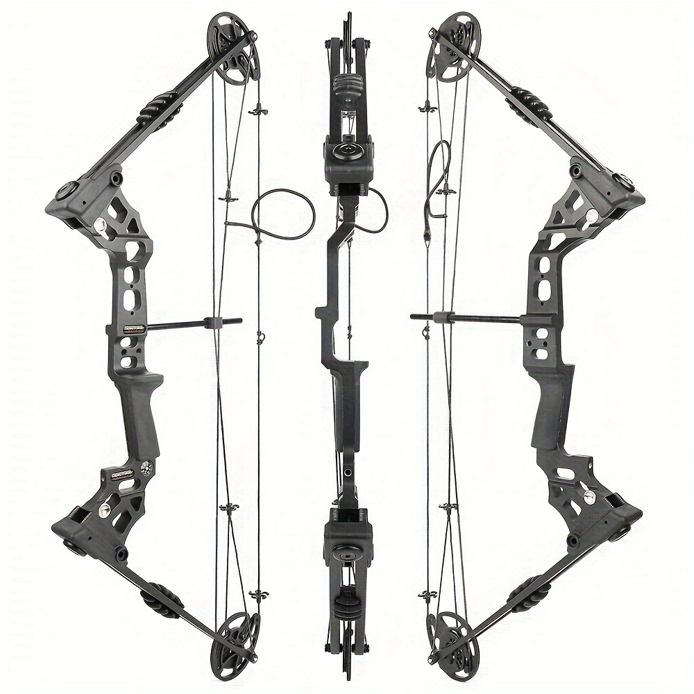 Composite Bow Set, Adjustable Bow Pull Of 20-70 Pounds, Traction Length Of 24-30 Inches, Suitable For Adult/beginner Practicing
